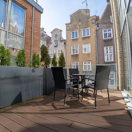 Viu Apartament Z Tarasem W Sercu Gdanska Exterior foto