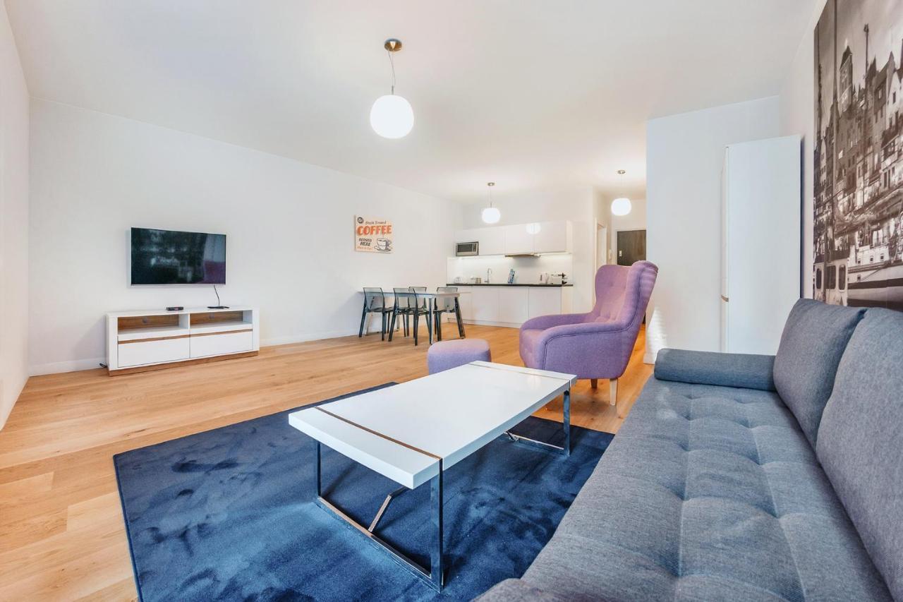 Viu Apartament Z Tarasem W Sercu Gdanska Exterior foto