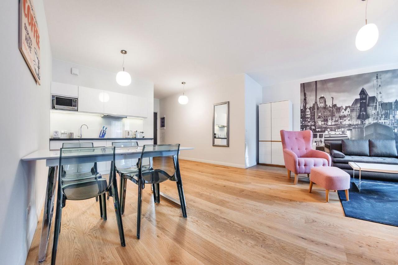 Viu Apartament Z Tarasem W Sercu Gdanska Exterior foto
