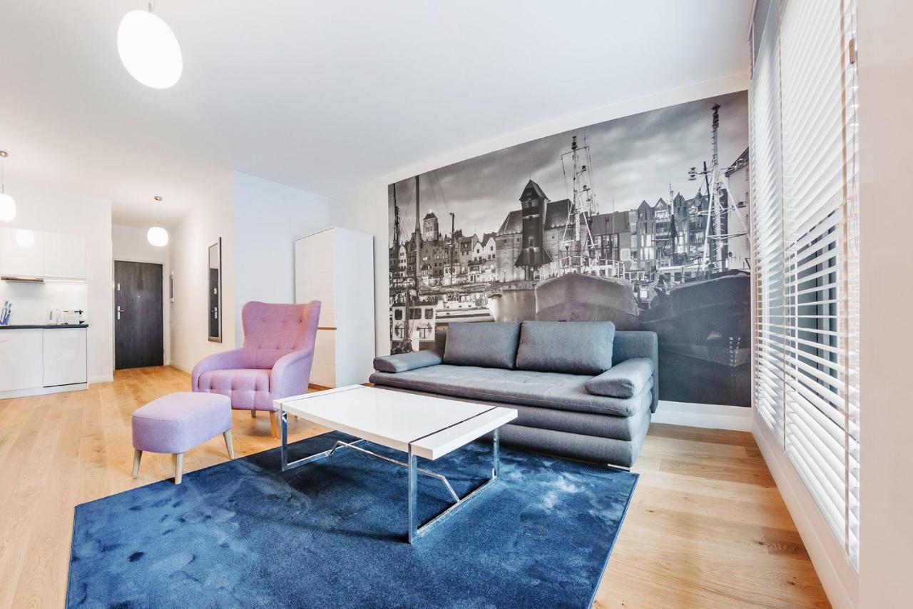 Viu Apartament Z Tarasem W Sercu Gdanska Exterior foto